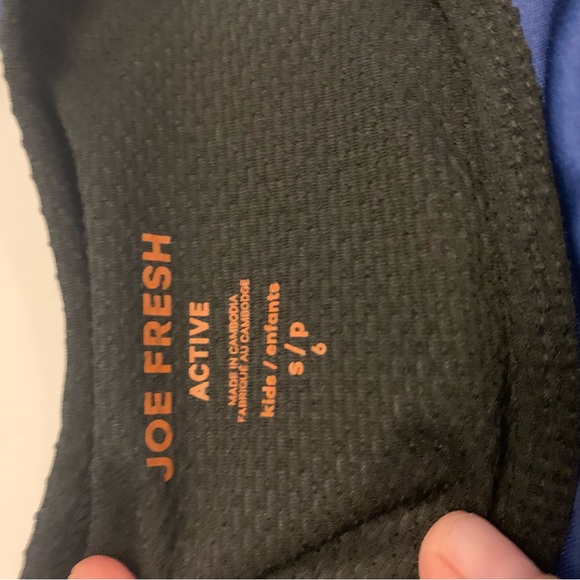 2 piece bundle Kids Joe fresh capri yoga pant and racer back tank top size 6 - Picture 5 of 5